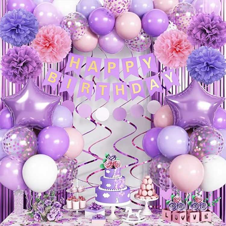 Narozeninová dekorační sada