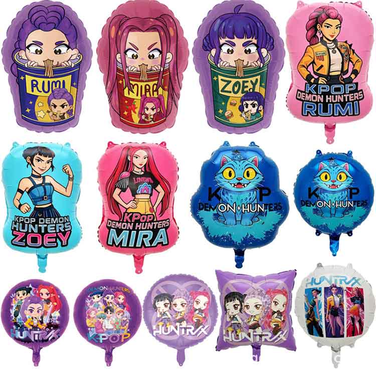 Fóliové balónky lovce démonů