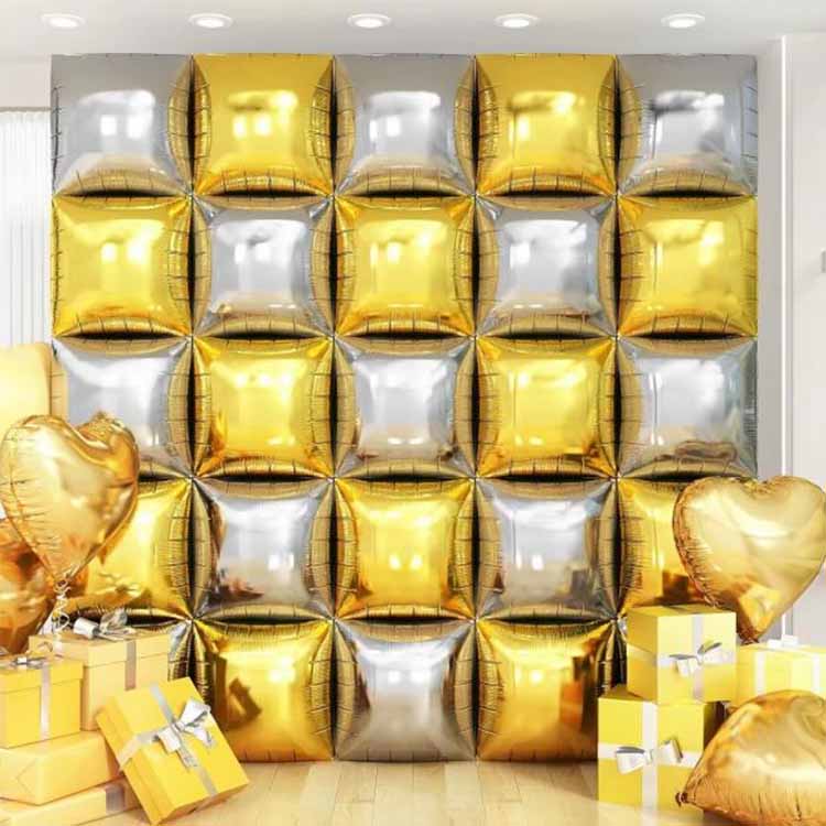 Oboustranné pozadí na zeď fólie balón
