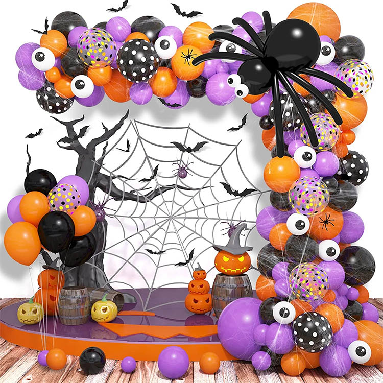 Oblouková sada Halloween Balloon Garland