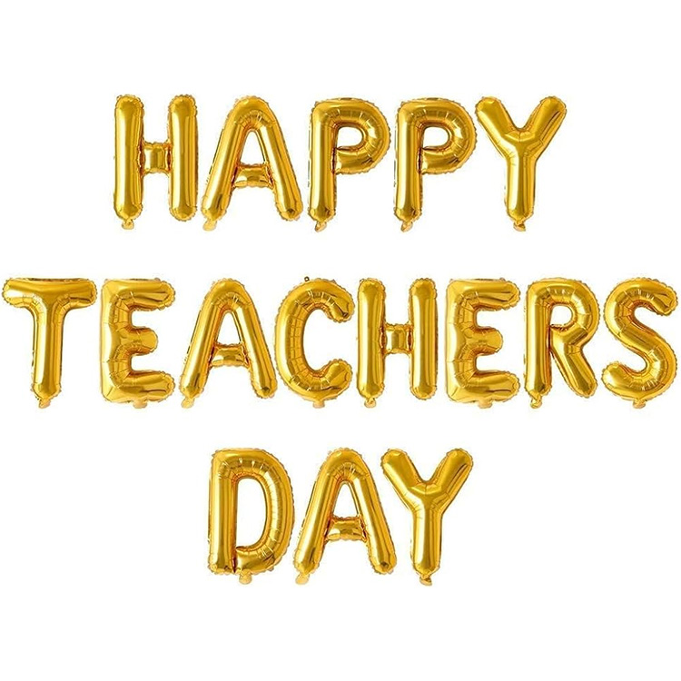 Happy Teachers Day Fólie Balón