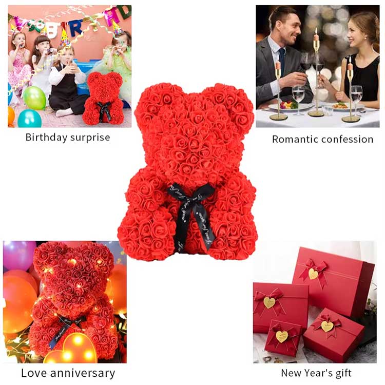 Rose Flower Teddy Bear5 Rose Flower Teddy Bear5