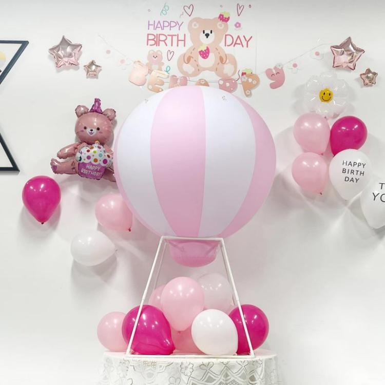 Půlkový horkovzdušný balón z PVC