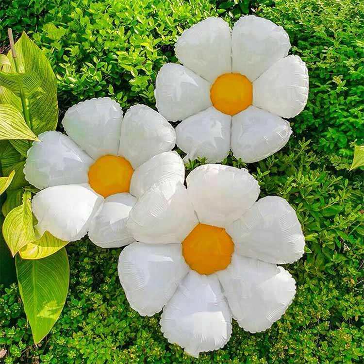Šest okvětních Daisy fólií balónů