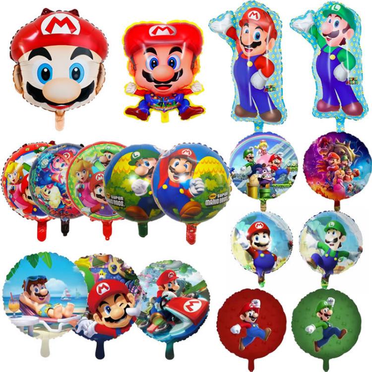Fóliový balónek s motivem Super Mario